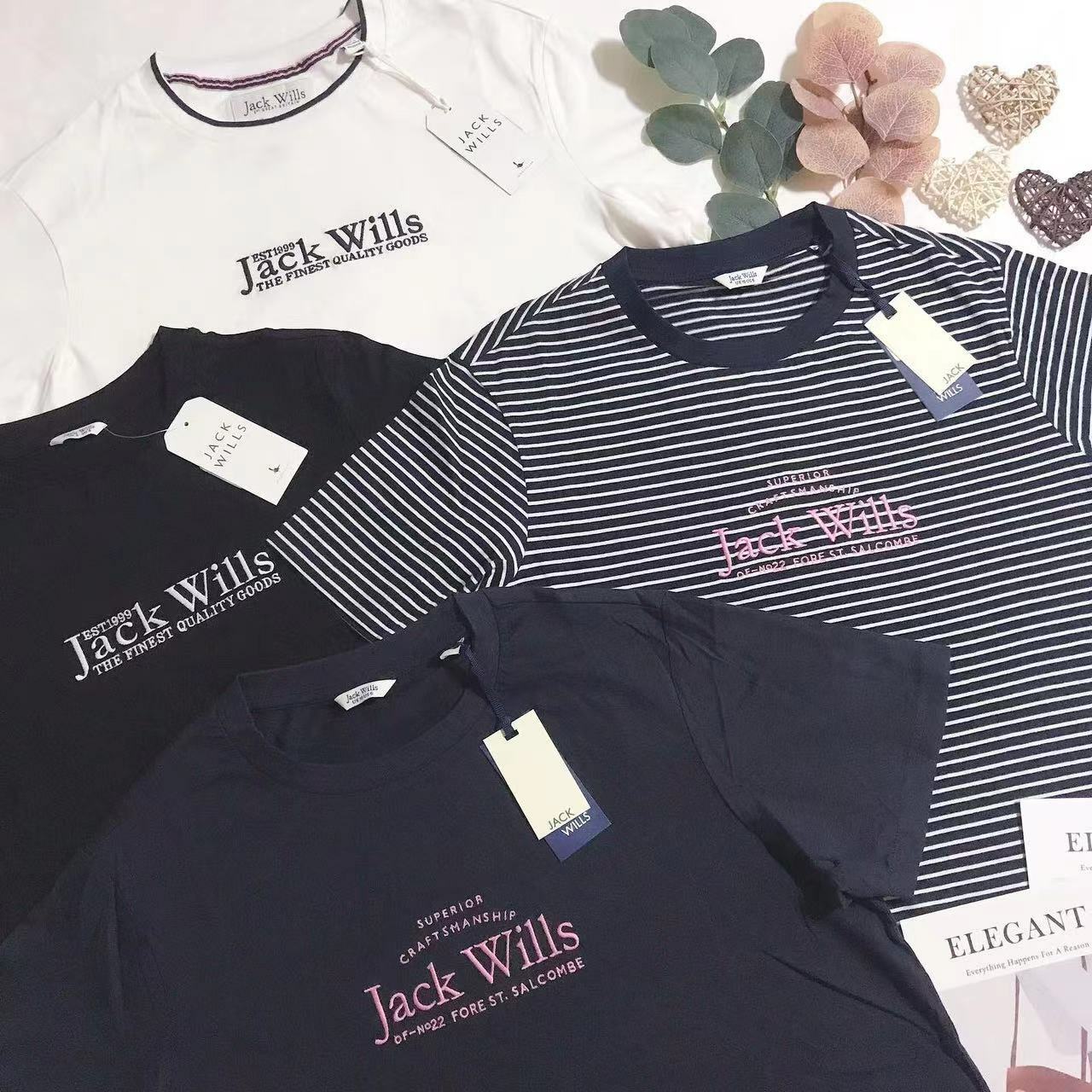 JACK WILLS MILSOM BOXY TEE 刺繡款