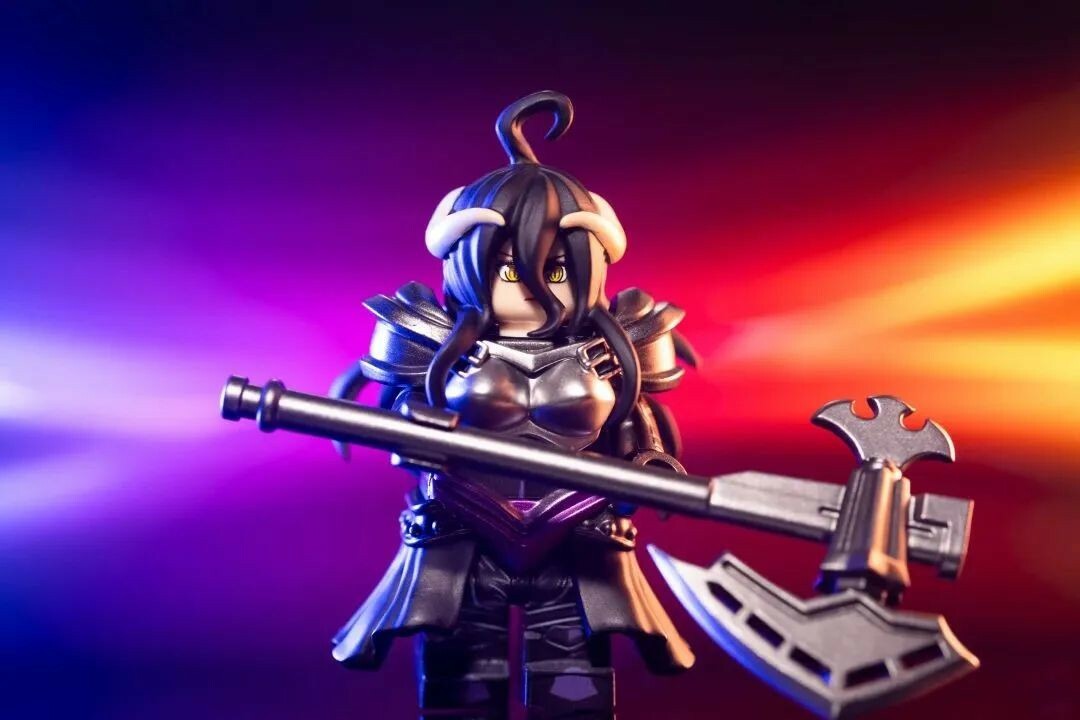 【Minifigs.Factory】《Overlord》雅兒貝德 戰鬥套裝  Albedo