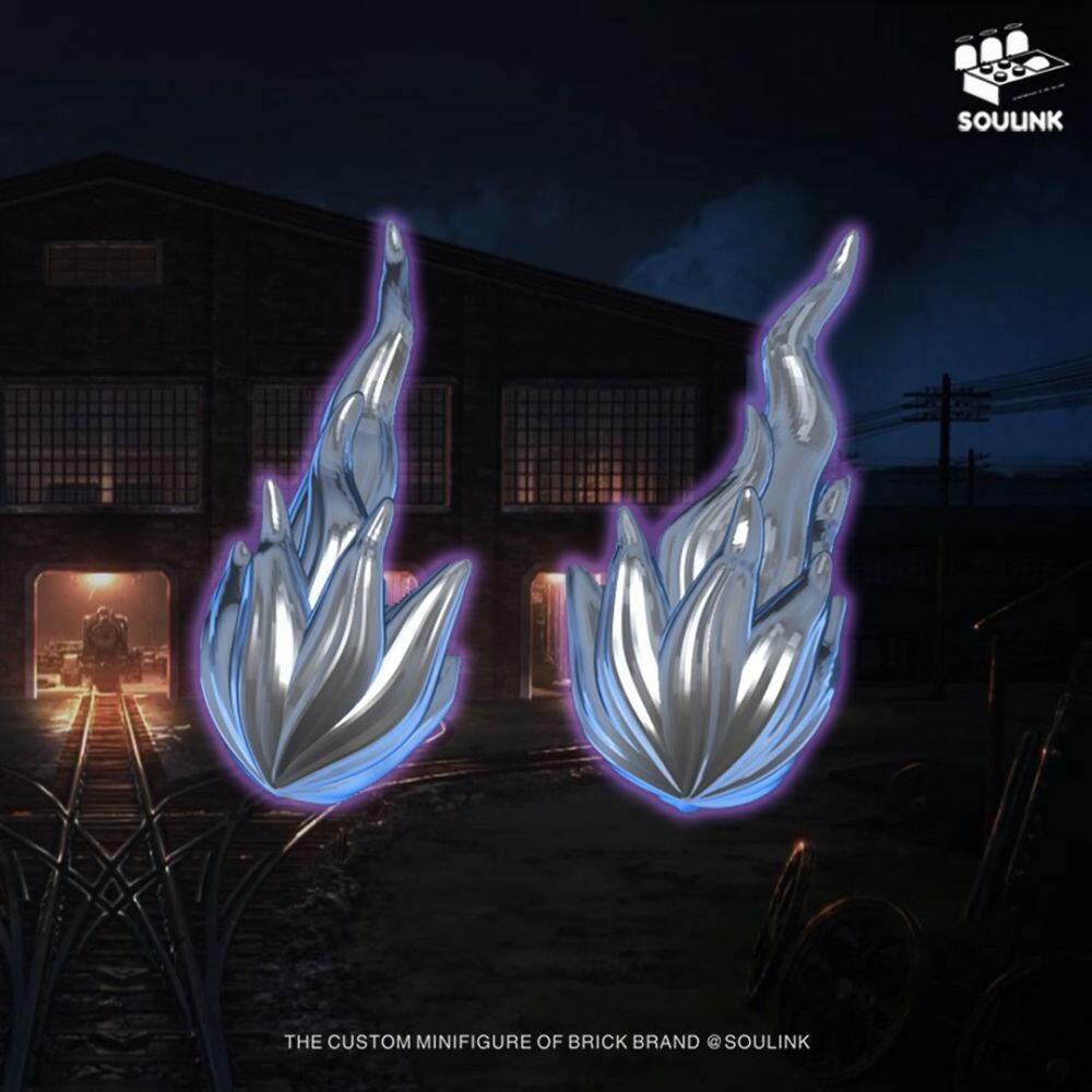 【SOULINK】猗窩座 Akaza 配件補充包 (不包含人仔)