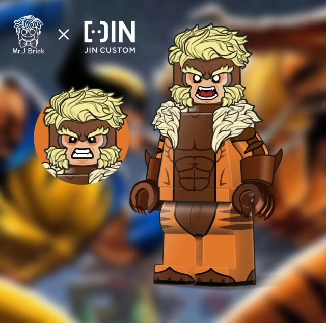 【Mr J Brick】x戰警劍齒虎