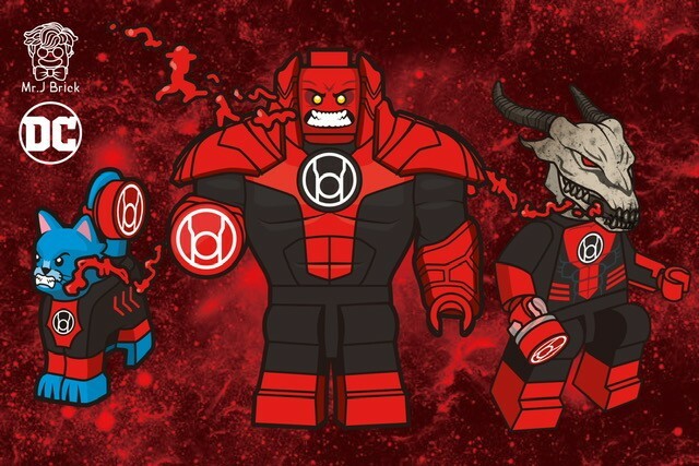 【Mr J Brick】紅燈軍團 (阿托希塔斯 +星靈+斯卡洛)