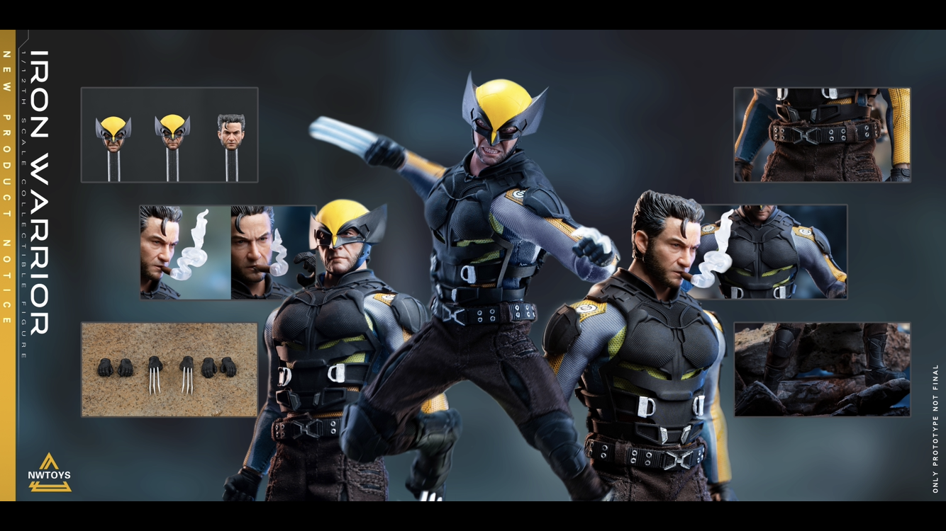 ＼半額SALE／ Pre-Order) NWTOYS Iron Warrior 1/12 Action Figure その他