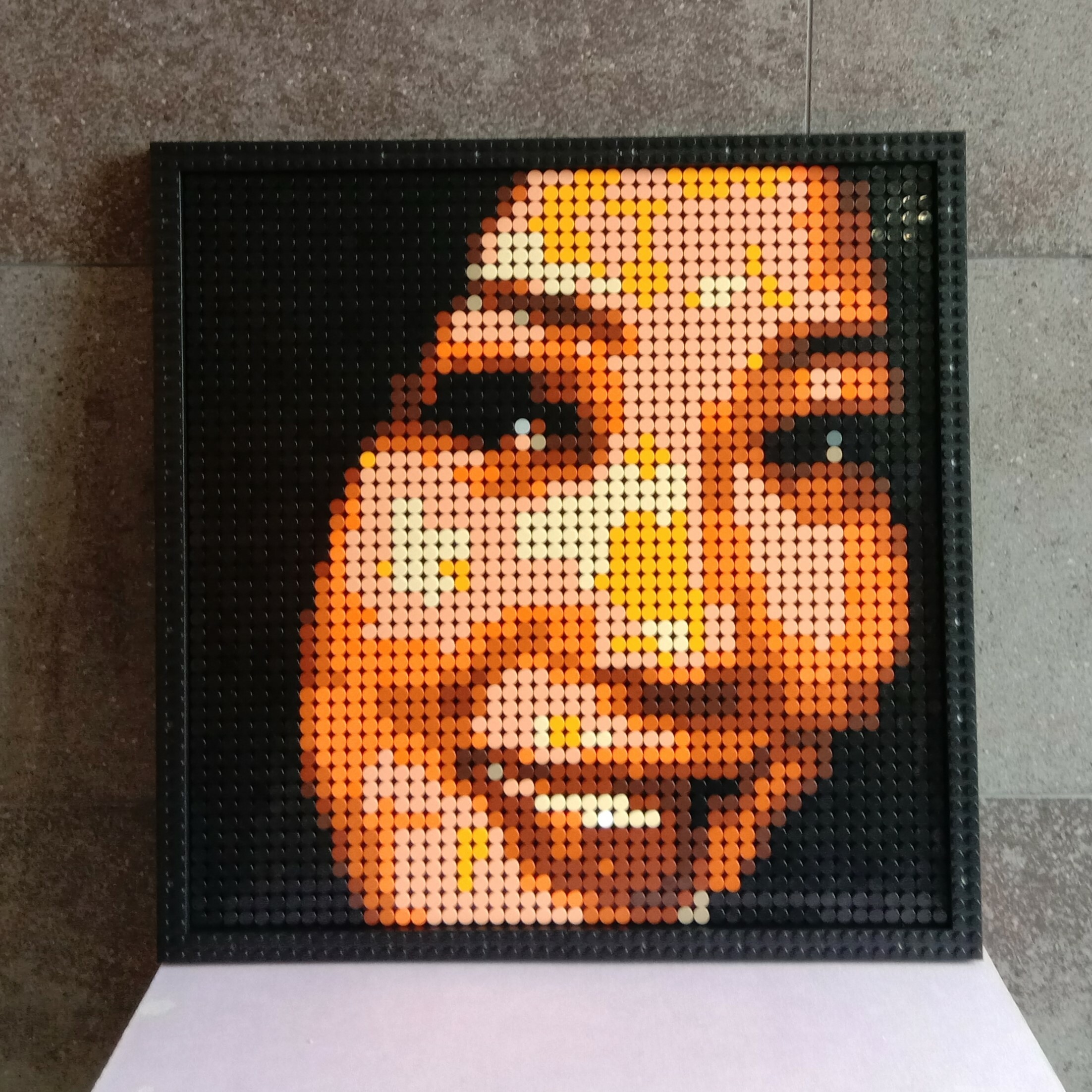 客製積木馬賽克畫像