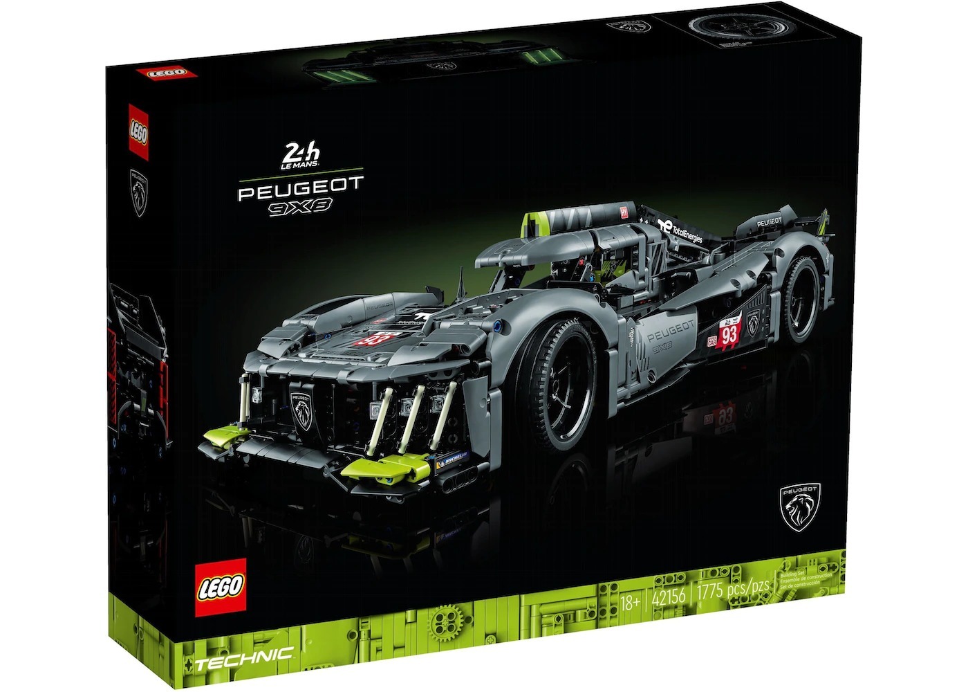 LEGO 42156 PEUGEOT 9X8 24H Le Mans Hybrid Hypercar (Technic)