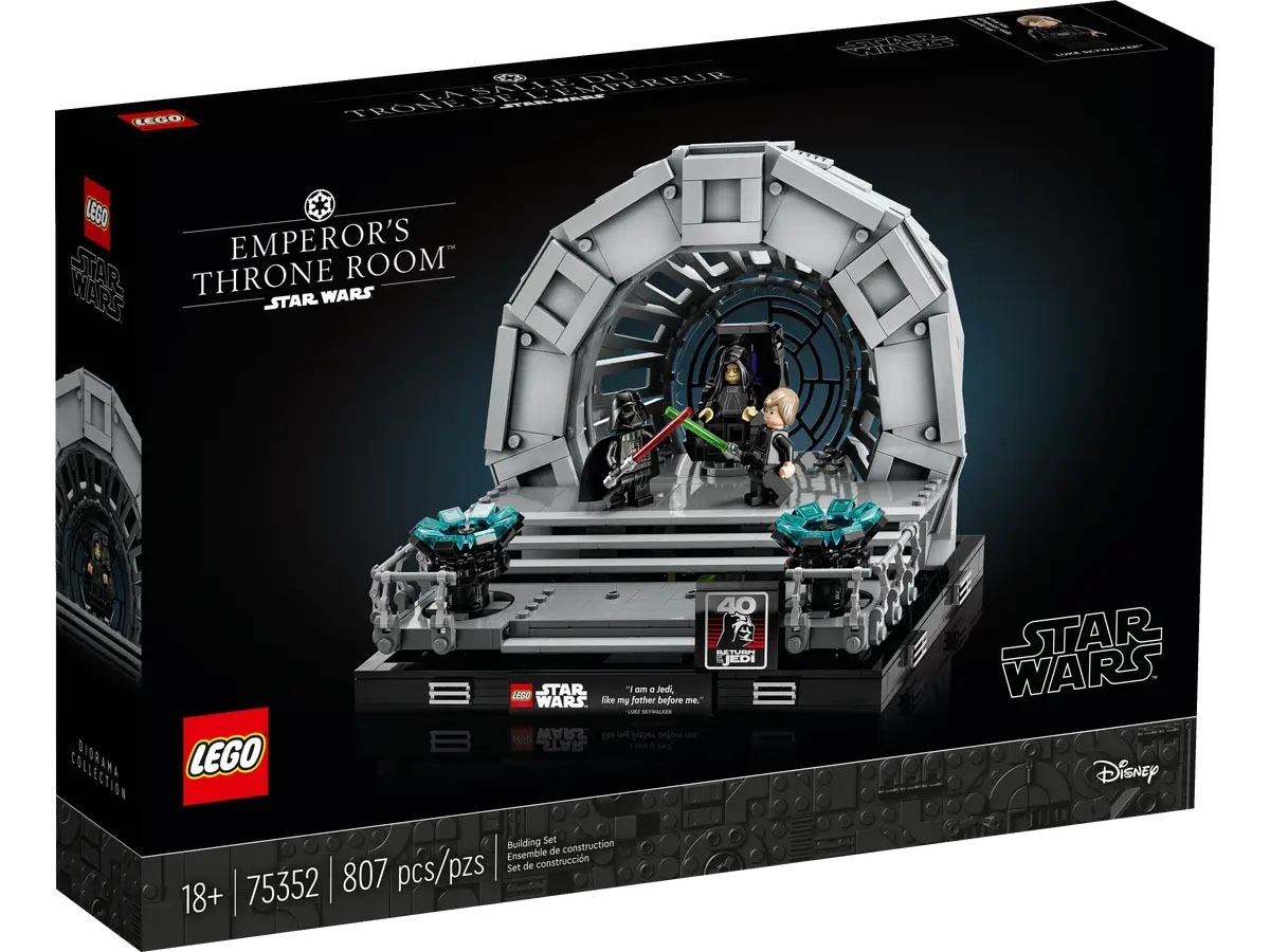 LEGO 75352 Emperor's Throne Room™ Diorama 帝王的王座廳立體模型 (Star Wars™星球大戰)