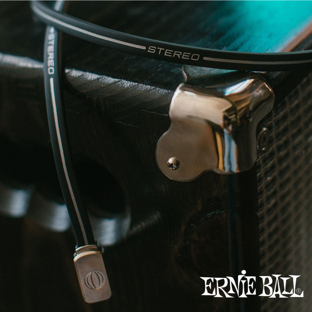 Ernie Ball Stereo Patch Cable 60.96公分 雙聲道 TRS 短導線