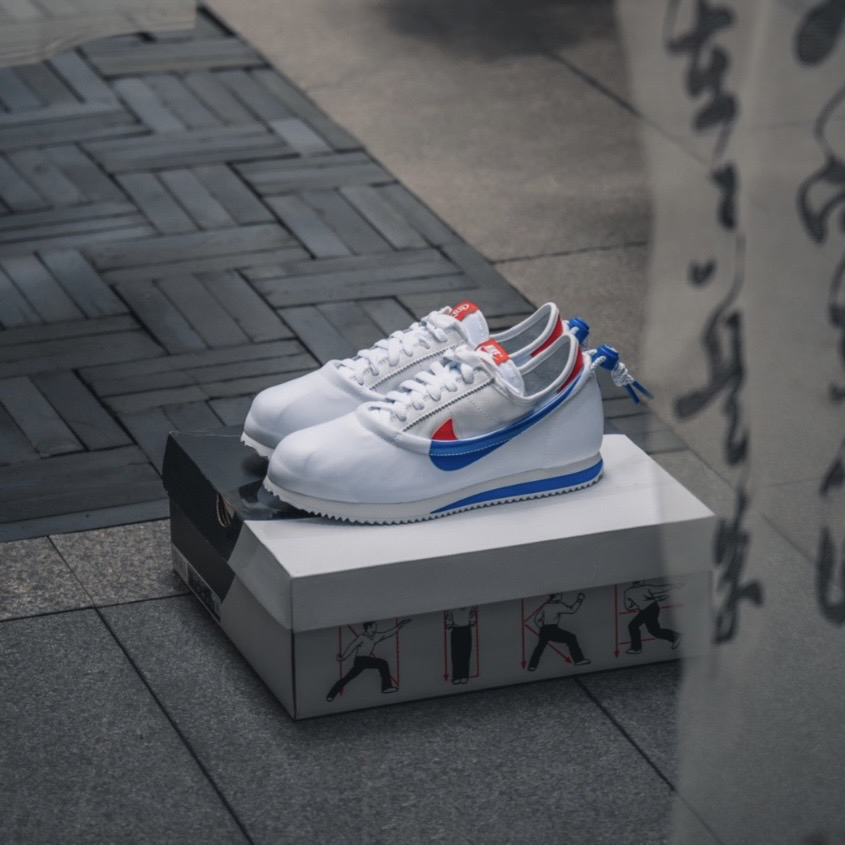 CLOT x Nike Clotez 阿甘功夫鞋 三合一 可拆卸 白藍紅 DZ3239-100