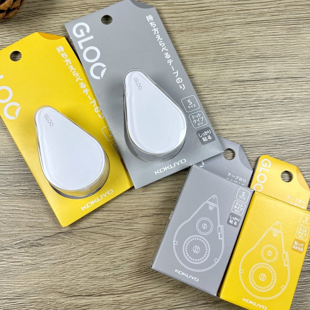 日本KOKUYO ． GLOO 2way好黏便利貼 豆豆貼 S/M 重覆黏貼型/強黏型
