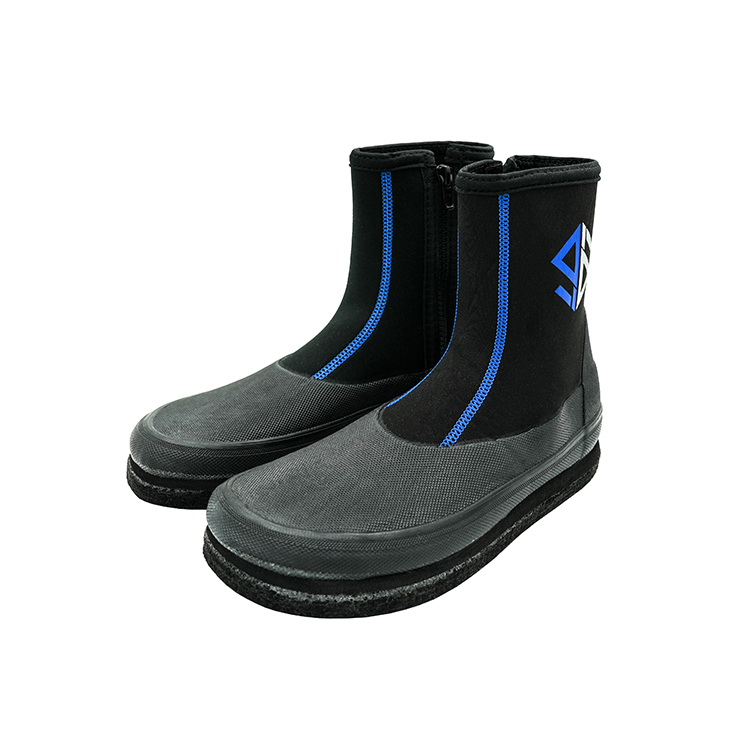 YONGYUE寬頭EVA防滑鞋/黑藍