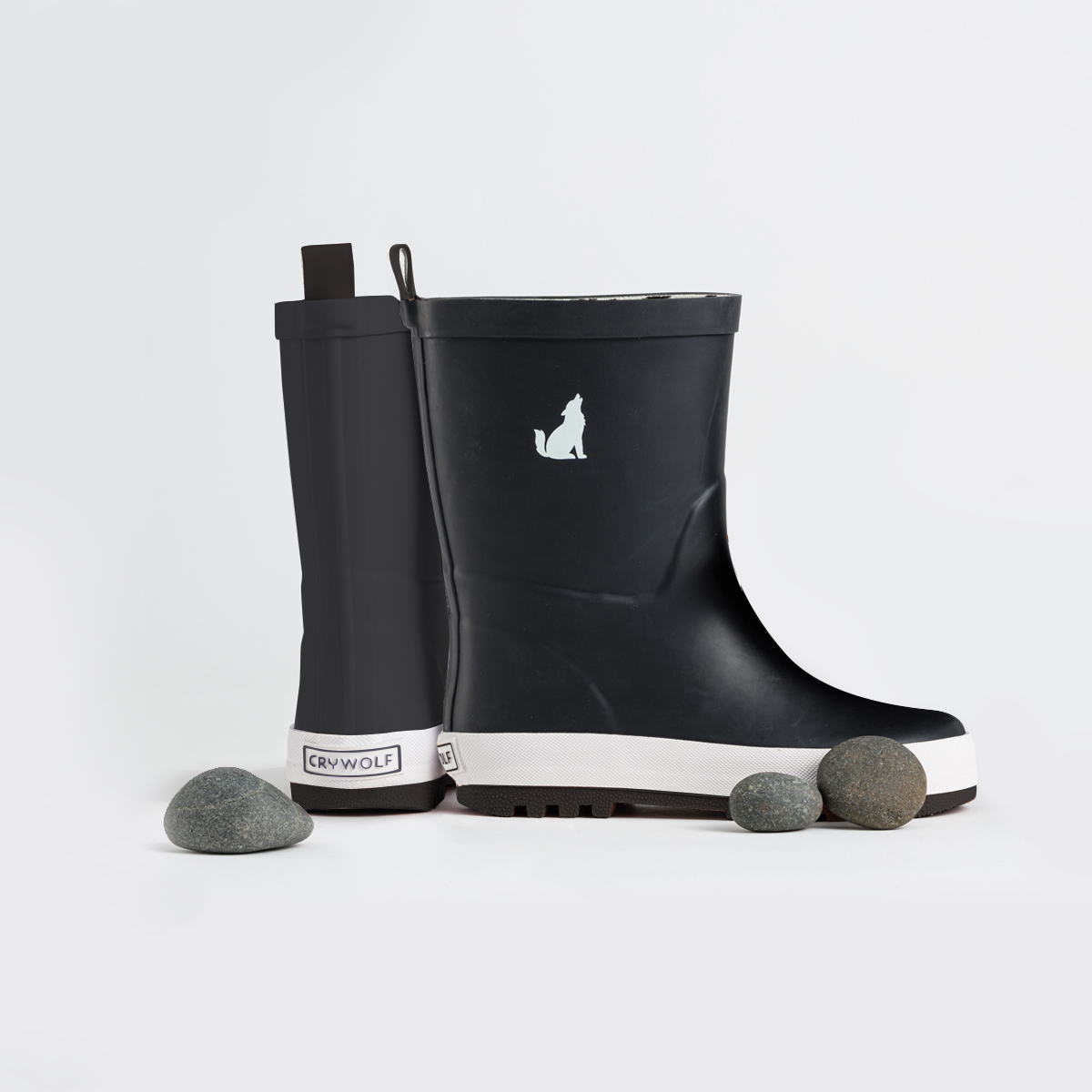 紐西蘭Crywolf 經典雨靴 - Black