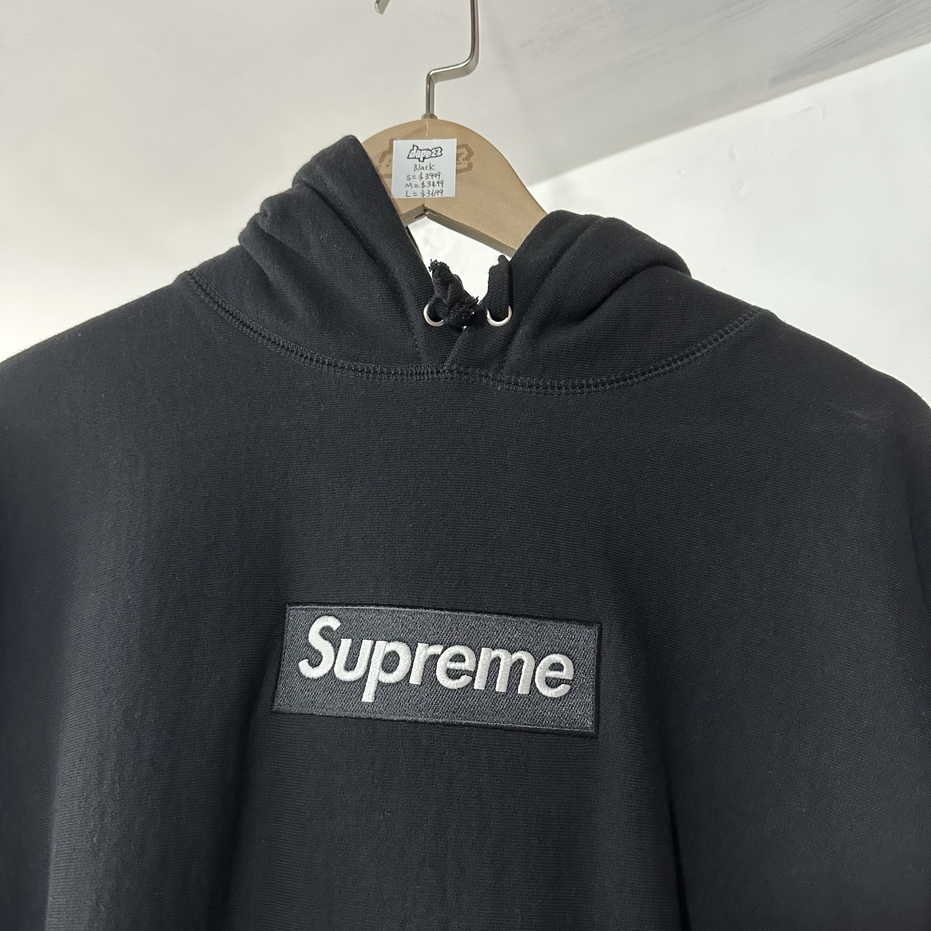 Supreme Box Logo Hooded Sweatshirt (FW21) Black