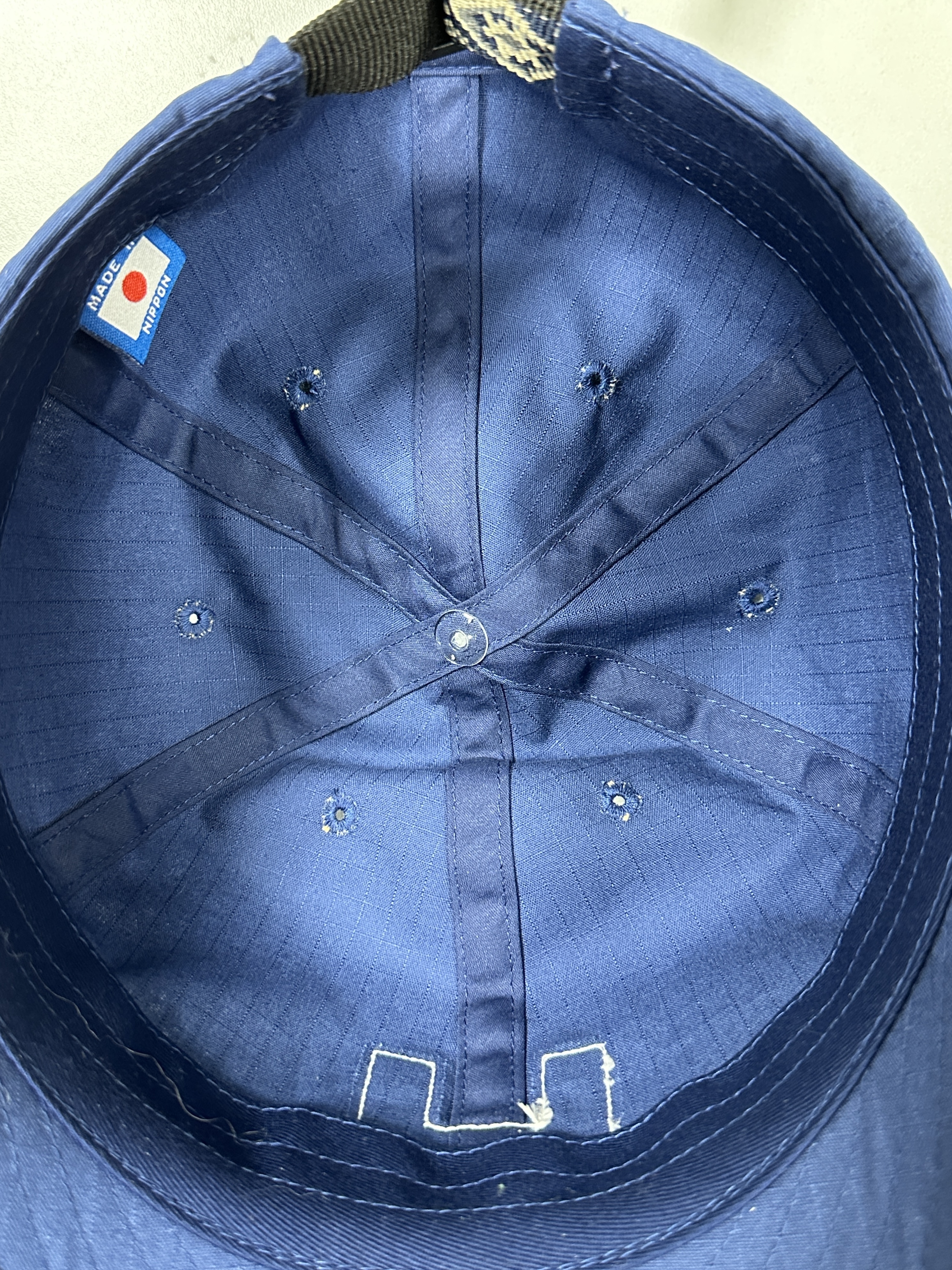 KAVU *日本限定 *香港別注版 *Base Ball Cap H Cap ( Blue color ) #日本製造