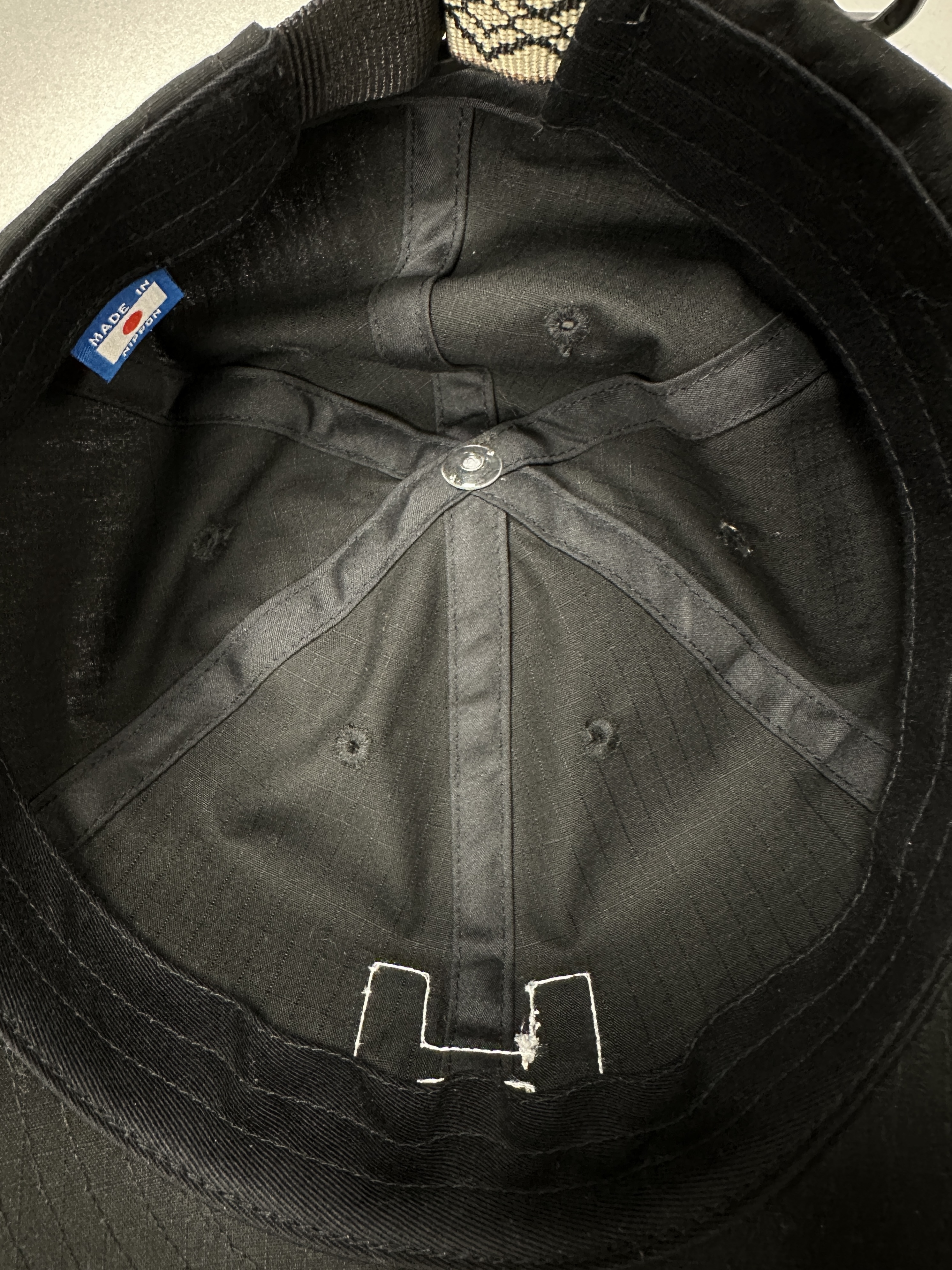 KAVU *日本限定 *香港別注版 *Base Ball Cap H Cap ( Black color ) #日本製造