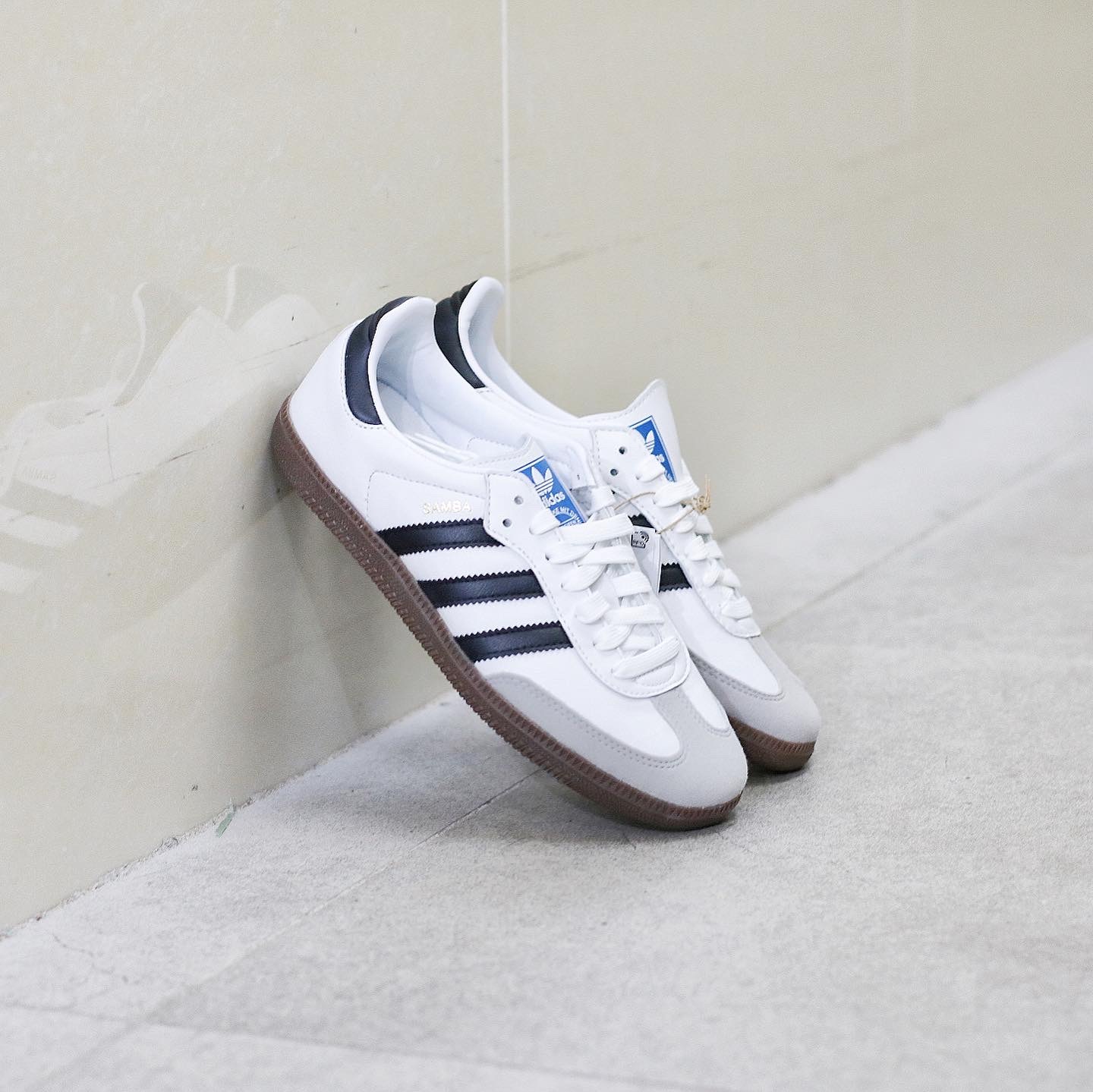 adidas Samba OG Cloud White Core Black B75806  GZ8477