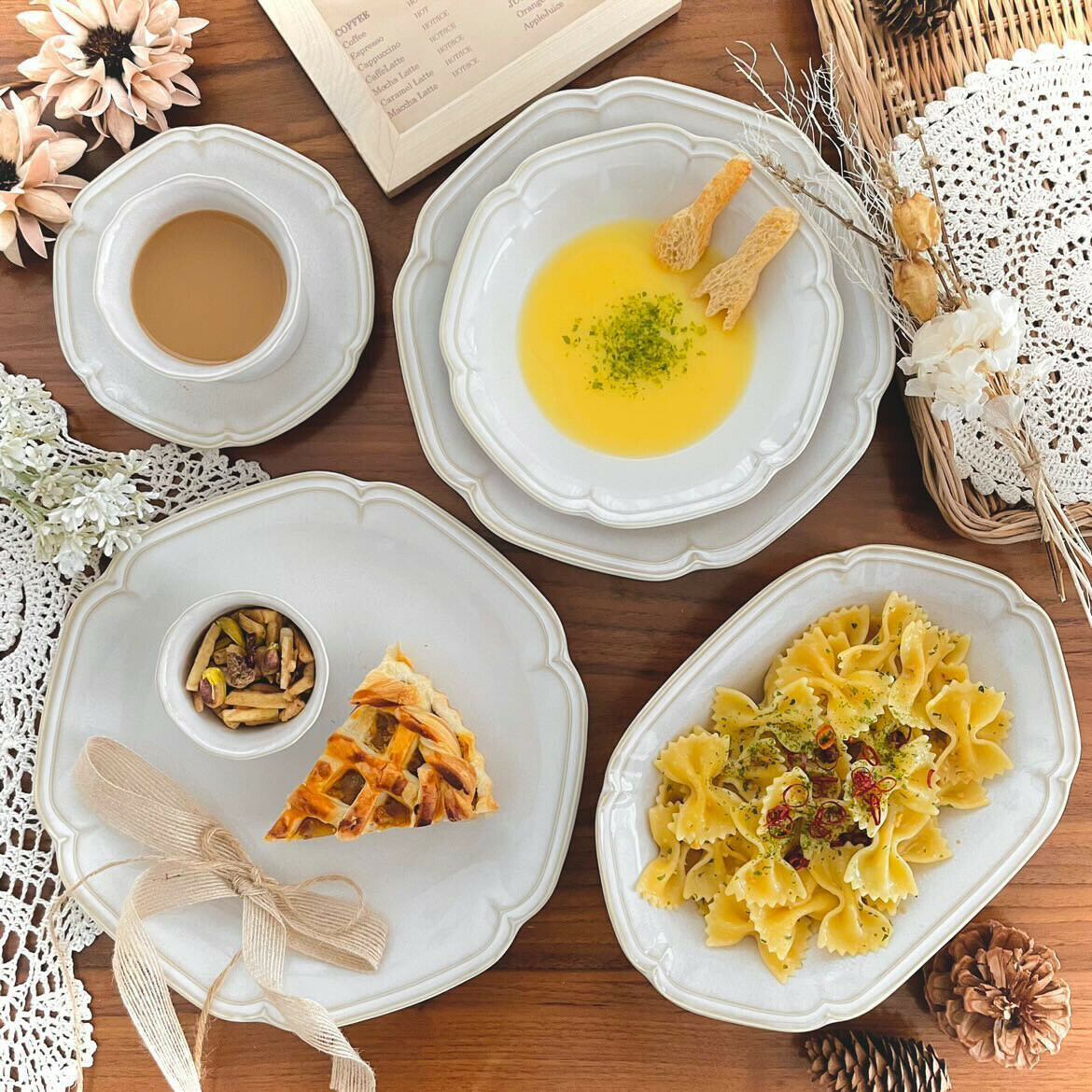 美濃燒 Kalmia White 餐具