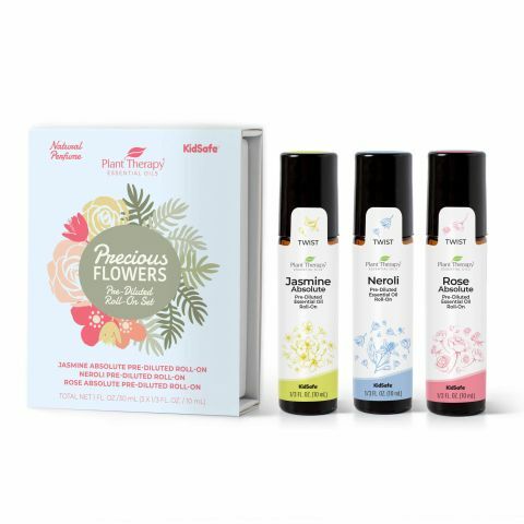 Plant Therapy 珍貴花香精油滾珠裝 1套 3枝