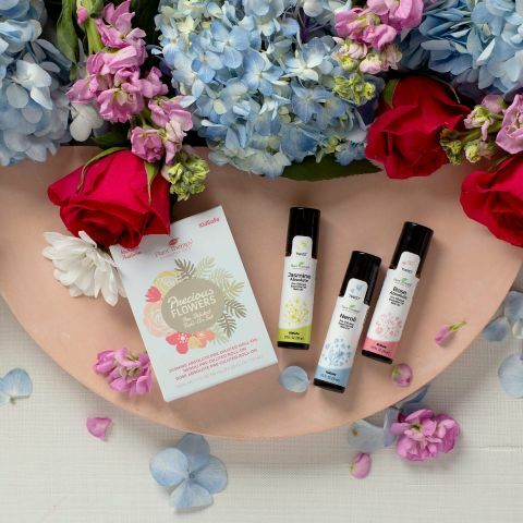 Plant Therapy 珍貴花香精油滾珠裝 1套 3枝