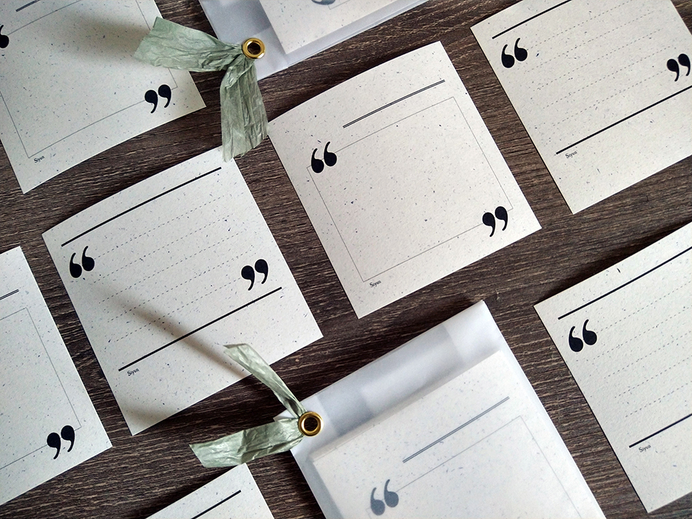 無色綻放 ． Talk That 便箋 拼貼素材