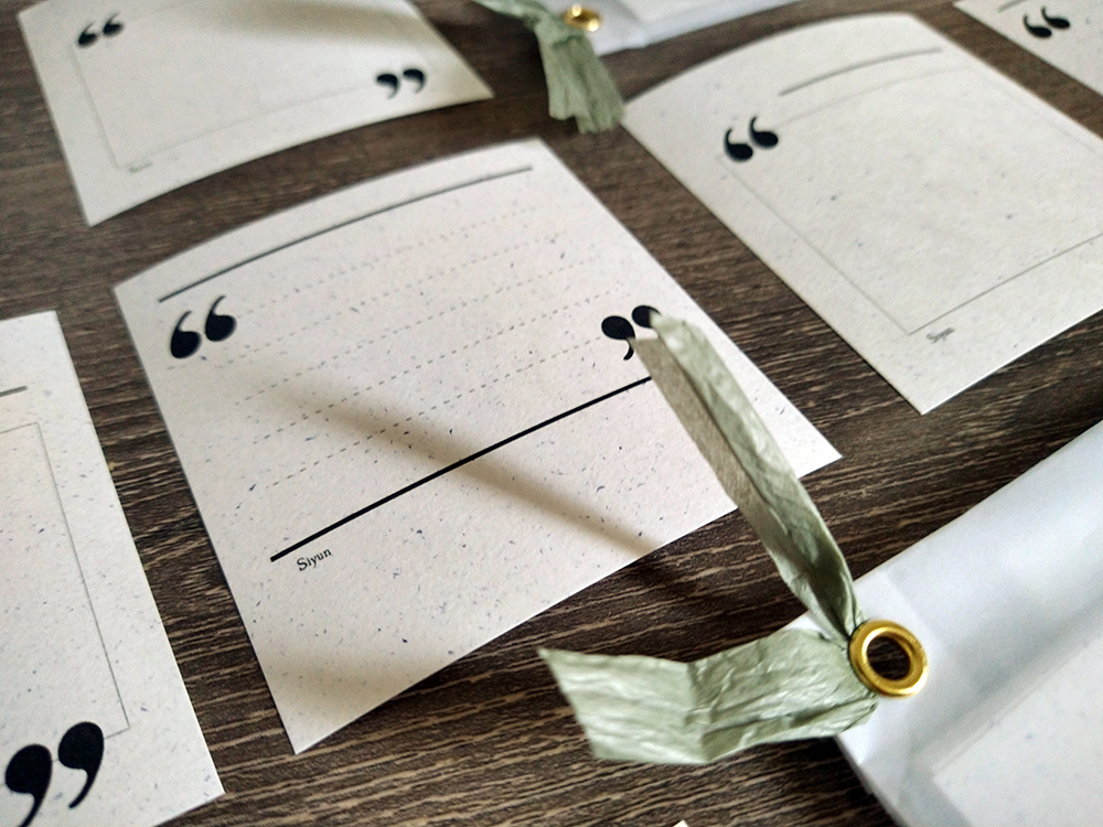 無色綻放 ． Talk That 便箋 拼貼素材