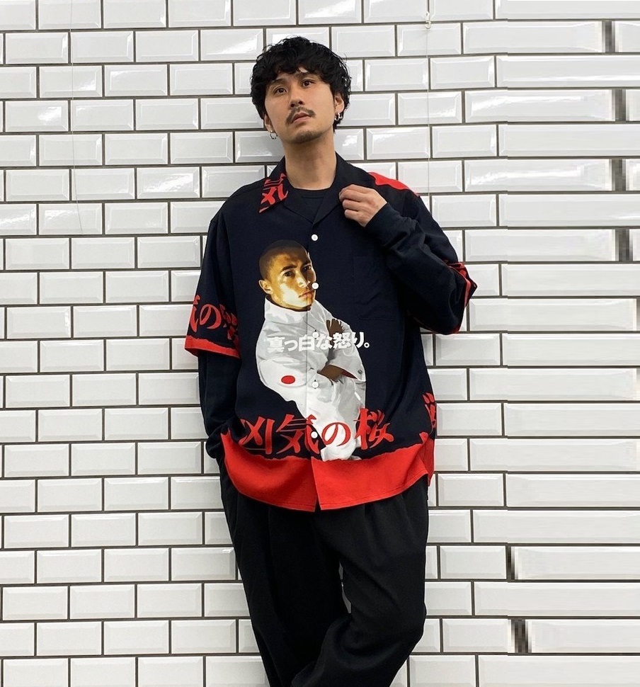 🔥ON SALE: WACKO MARIA 凶気の桜 / HAWAIIAN SHIRT S/S TYPE-1 (Black) - SIZE L IN STOCK NOW (現貨發售中)