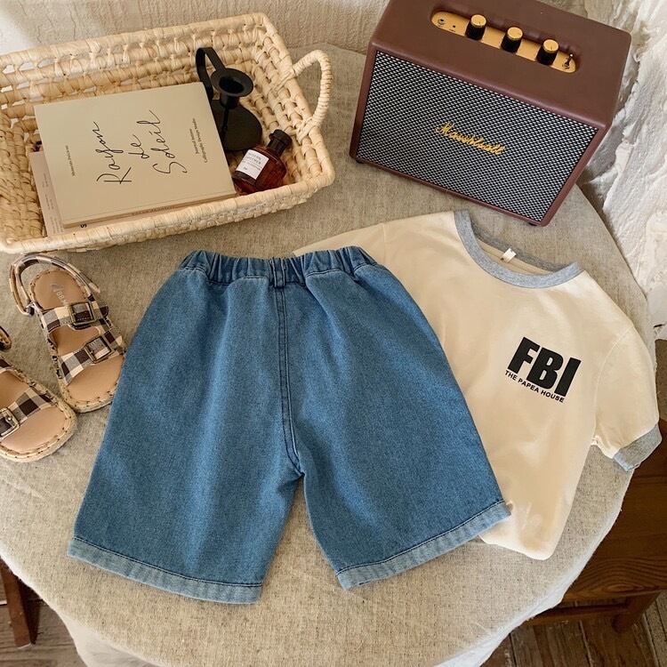 兩色薄款休閒五分褲