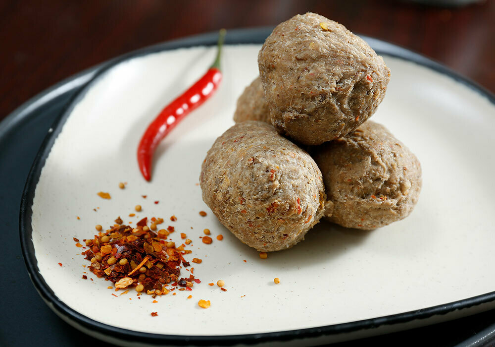 台灣辛辣脆牛丸 350g