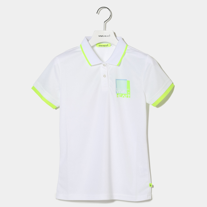女士 霓虹徽章短袖POLO衫