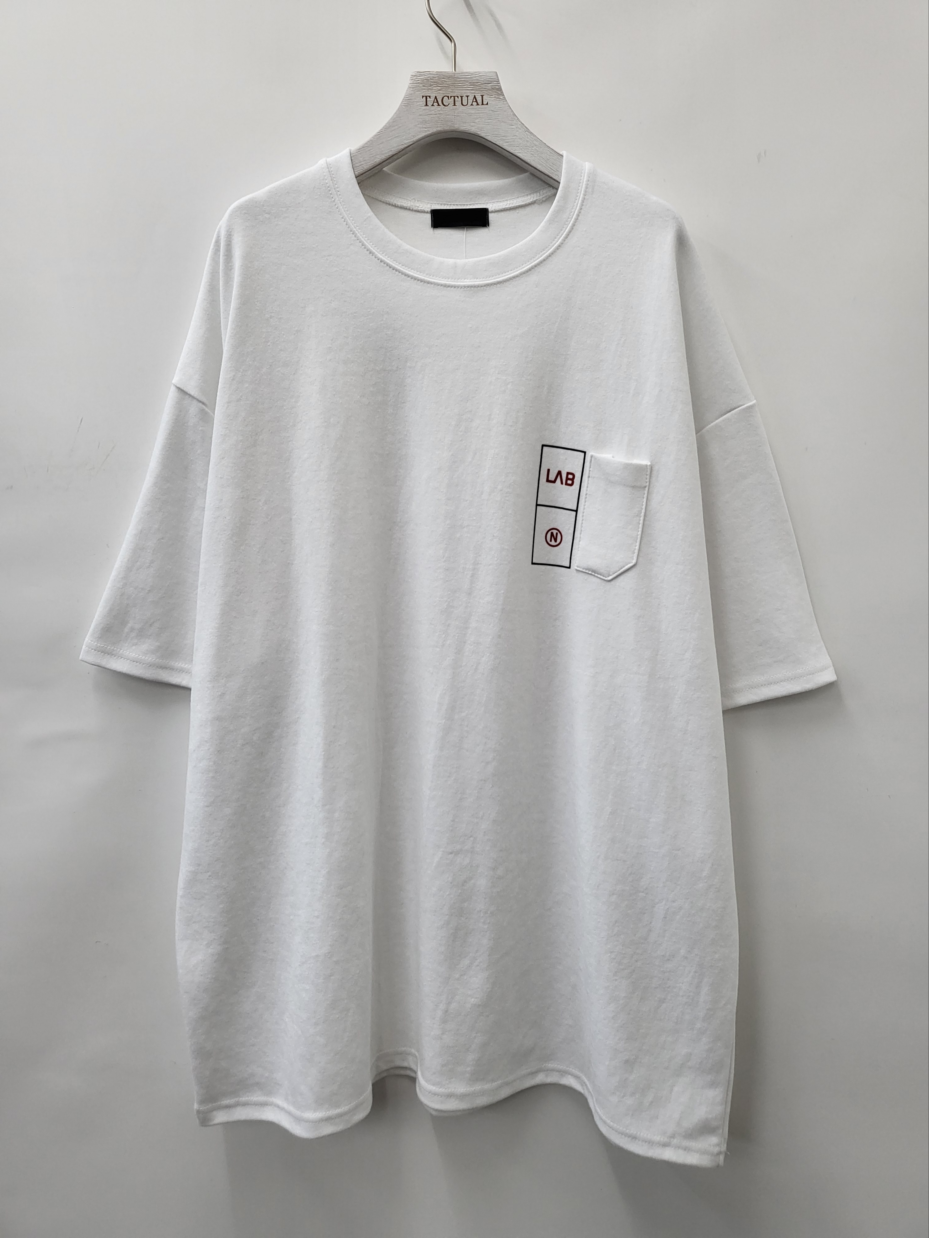 Oversize英文字圖案短袖Tee T4803