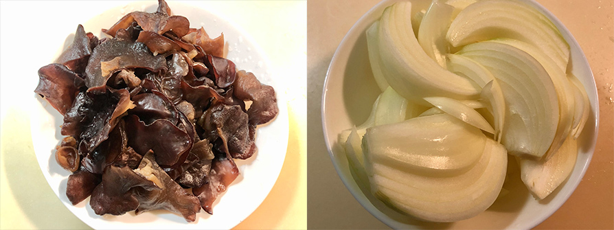 醋溜洋蔥黑木耳-步驟1&2【天時莓果TimesBerries】冷凍莓果 ‧ 有機莓果