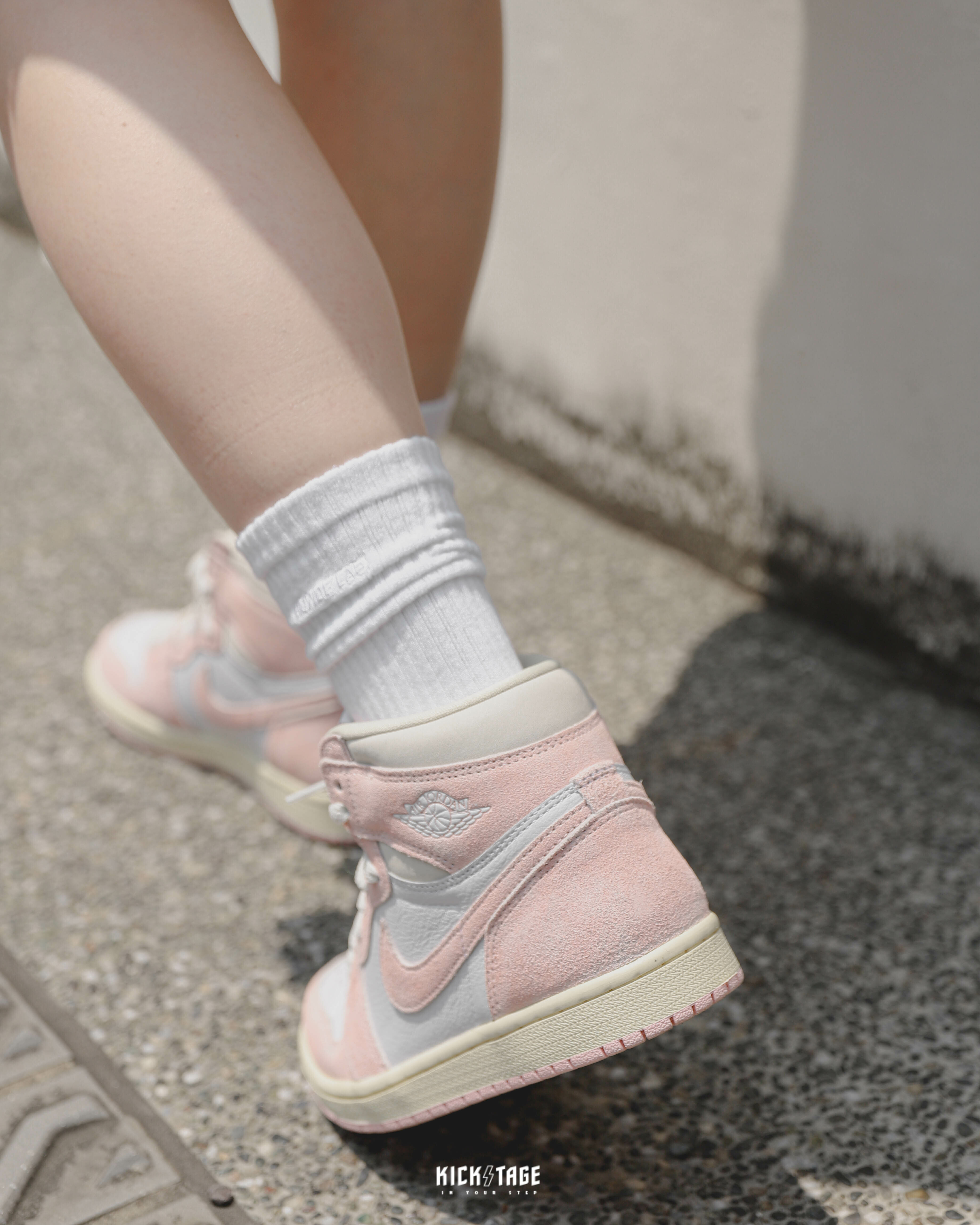 AIR JORDAN 1 OG Washed PINK 水洗粉水蜜桃高筒休閒鞋【FD2596-600】