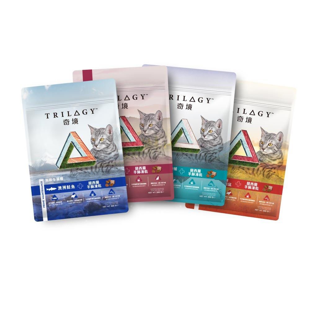 【奇境】無穀凍乾全貓糧300g添加羊肺凍乾