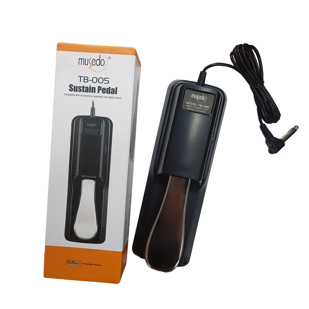 Musedo Musedo TB-005 電鋼琴/電子琴/MIDI鍵盤 延音踏板 (可切換極性) — 三峽鍵盤 / 鋼琴
