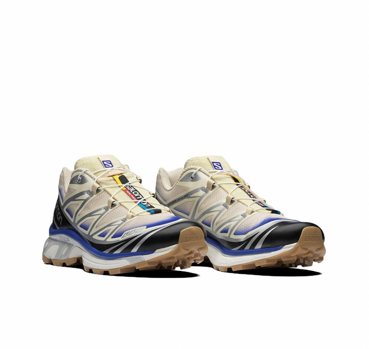 代購 Salomon XT-6Skyline 戶外 機能復古 功能鞋 跑步鞋 登山 沙黃色 MAY-