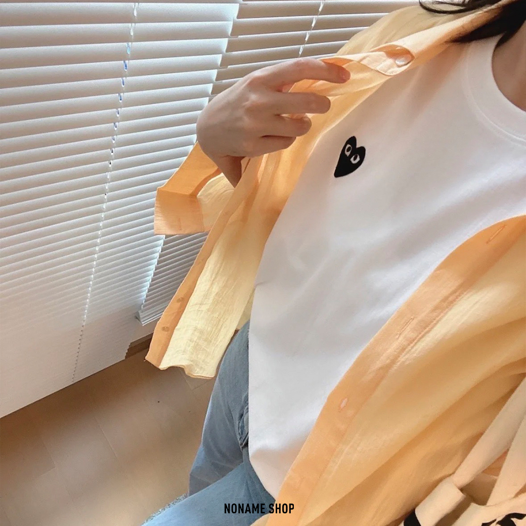 Comme des Garçons CDG 川久保玲 愛心 刺繡 LOGO 短T 四色 (男款)