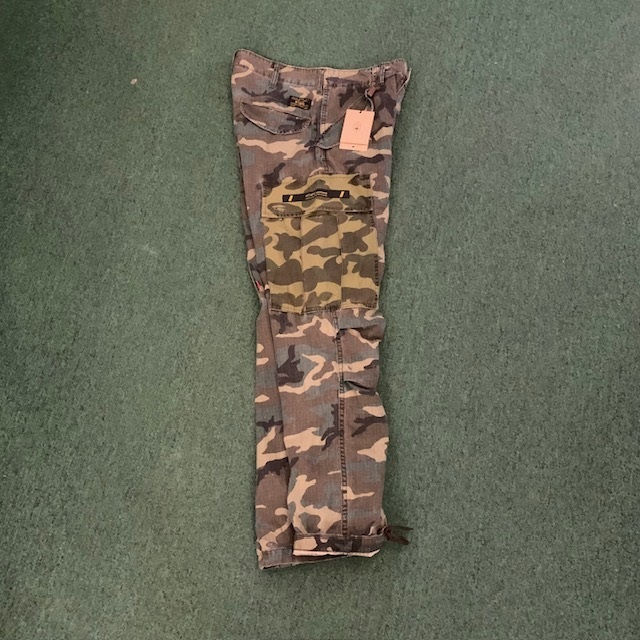 WTAPS x BAPE CARGO RIPSTOP CAMO TROUSERS COTTON - SIZE S IN STOCK NOW (現貨發售中)
