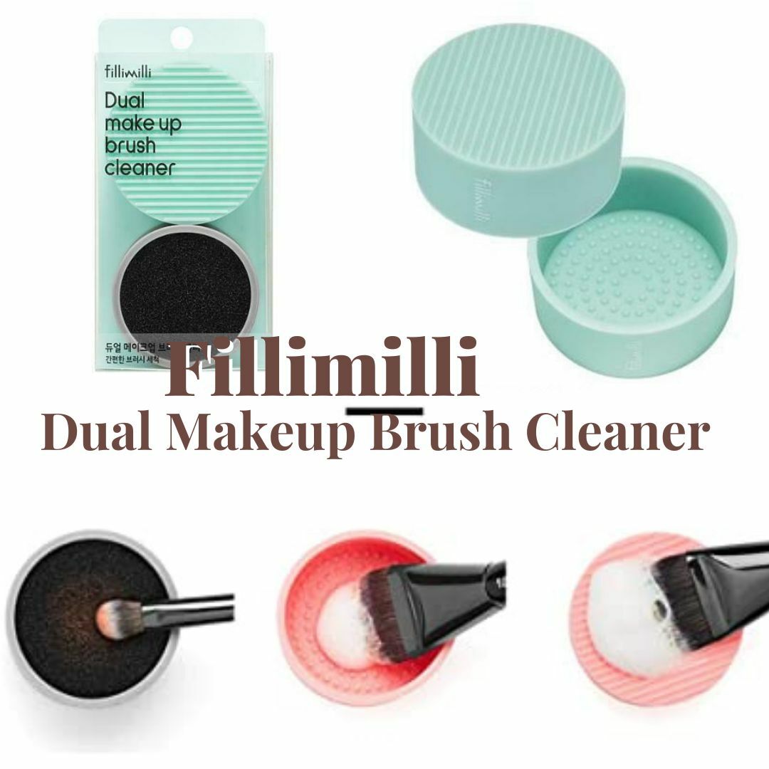 現貨 | Fillimilli Dual Make Up Brush Cleanser 2 Way 快速乾洗掃海綿＋專用洗掃清潔板