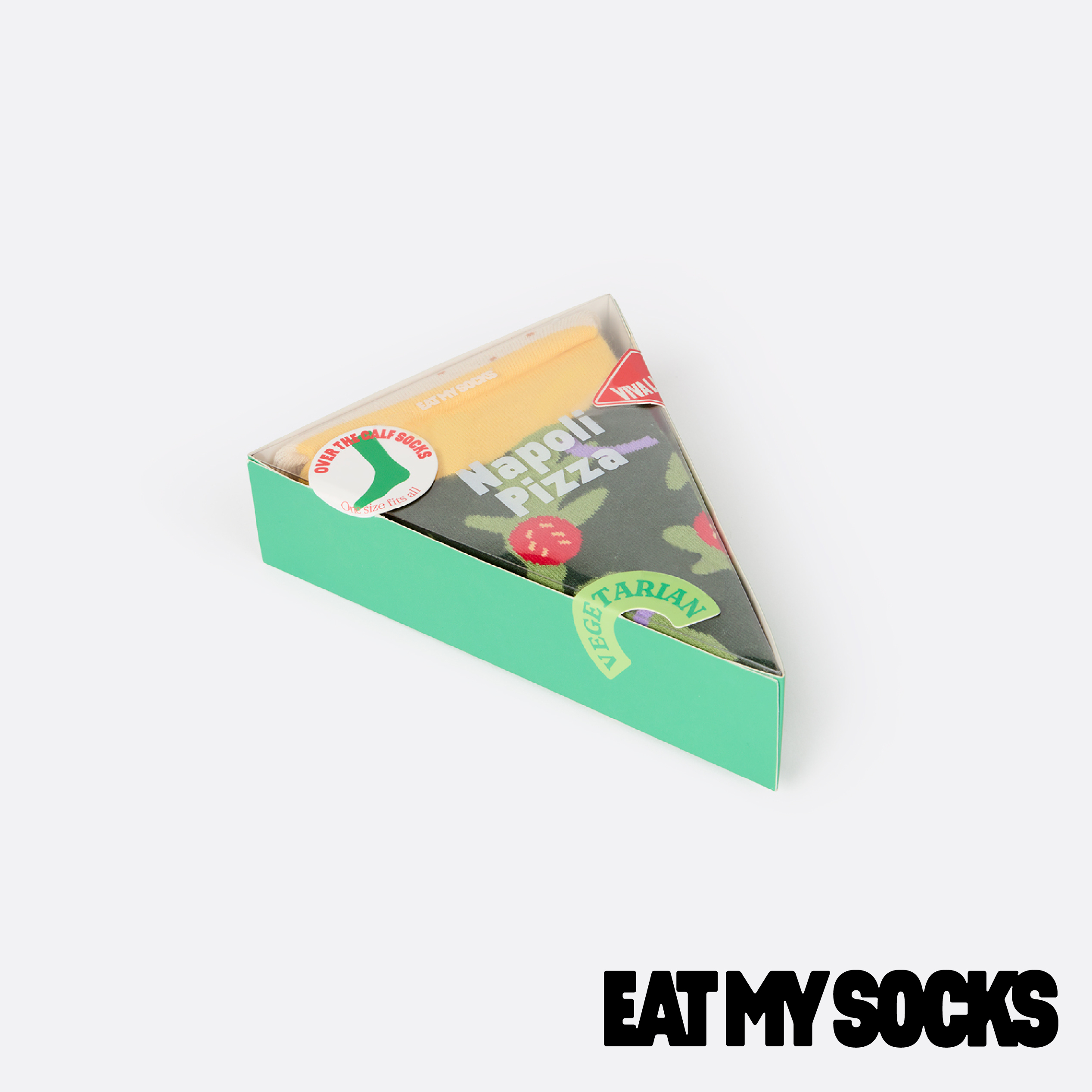 EAT MY SOCKS｜襪子｜快餐系列｜素食Pizza