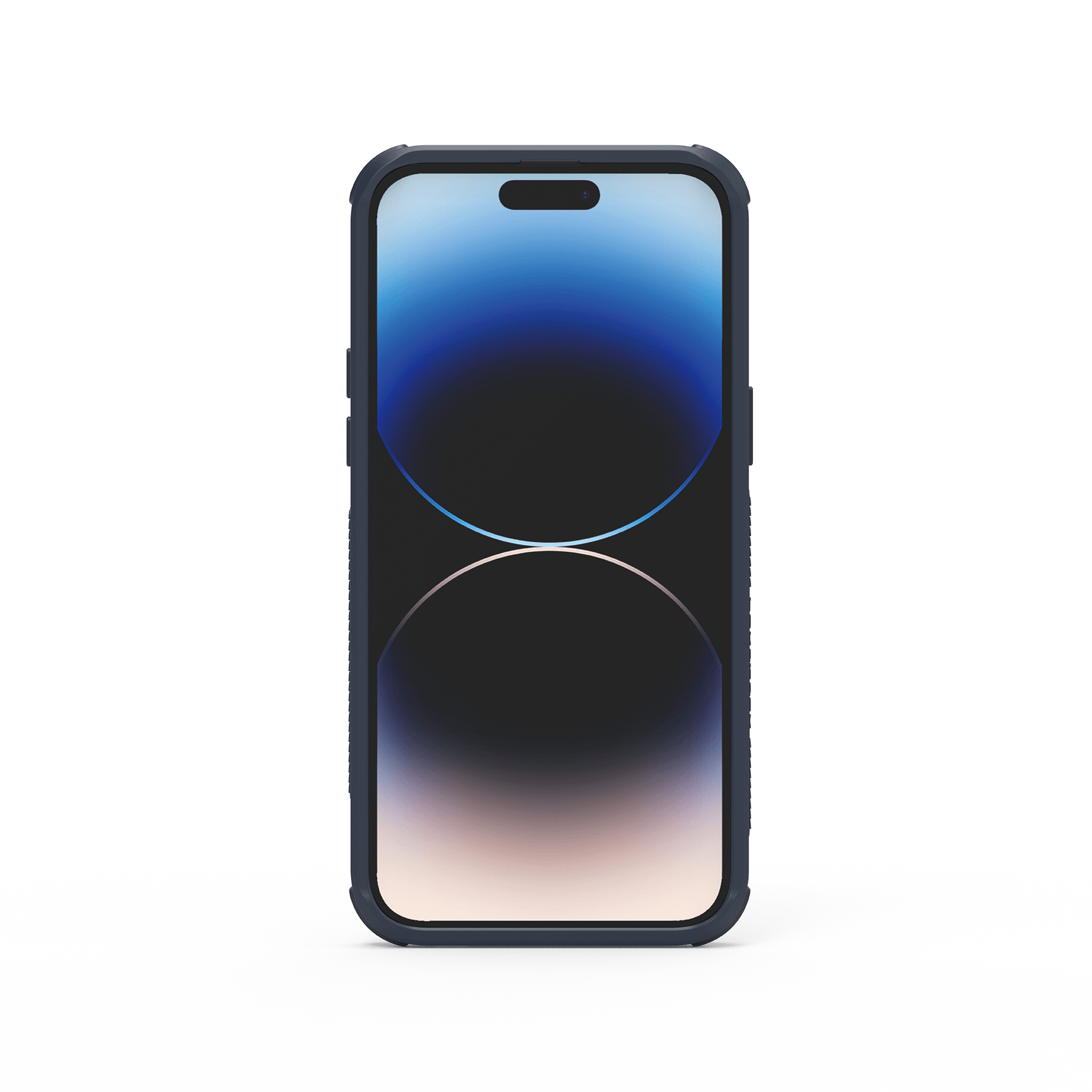 iPhone 15 坦克透明防摔手機殼 / 海軍藍  (Clear)