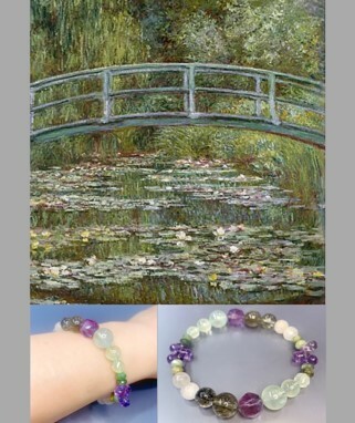 莫內睡蓮系列_睡蓮池上的拱橋丨機會與滿足、事業與財富