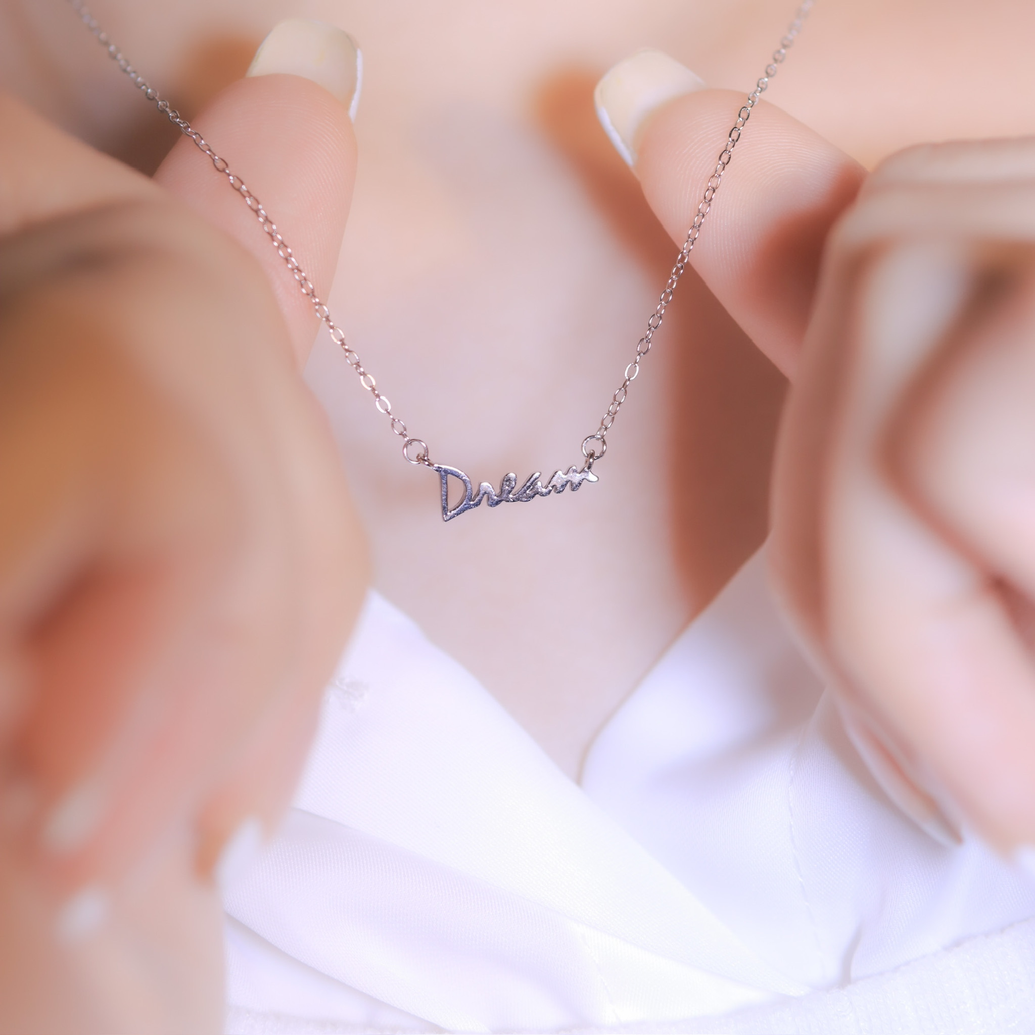 | 925純銀・ 白金 | 夢想成真項鍊 | NE0876 |