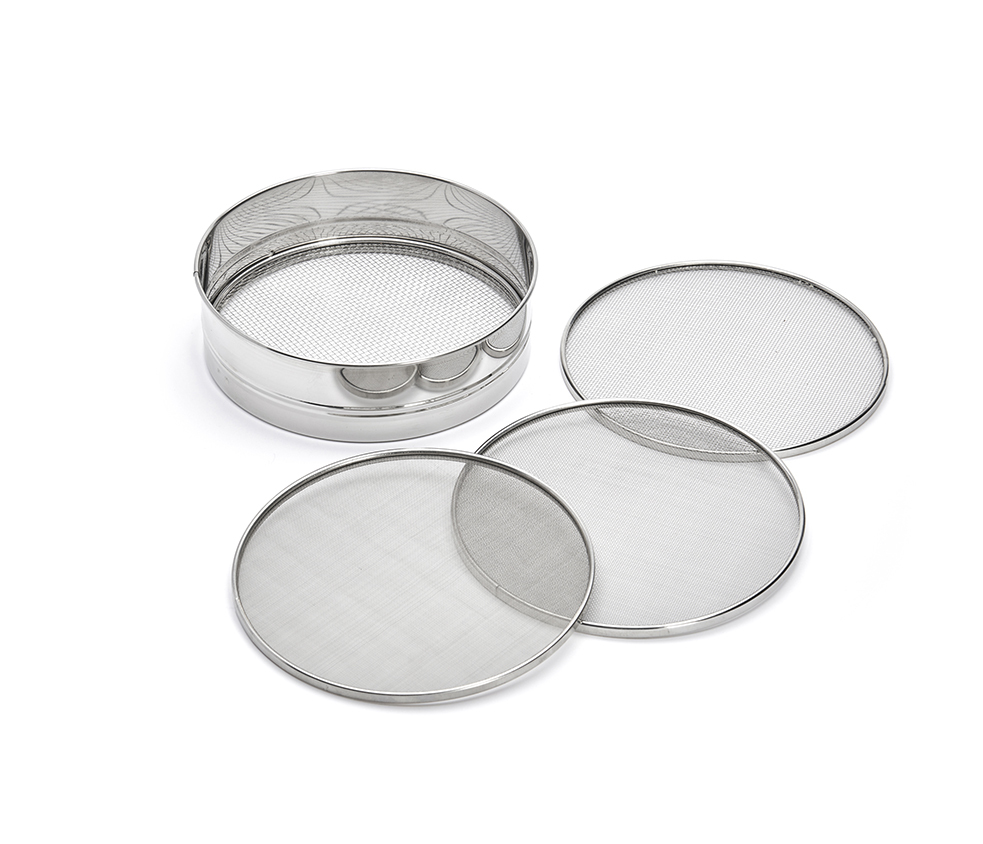 不鏽鋼烘焙可換式粉篩網21cm(3/2/1/0.5mm細篩)