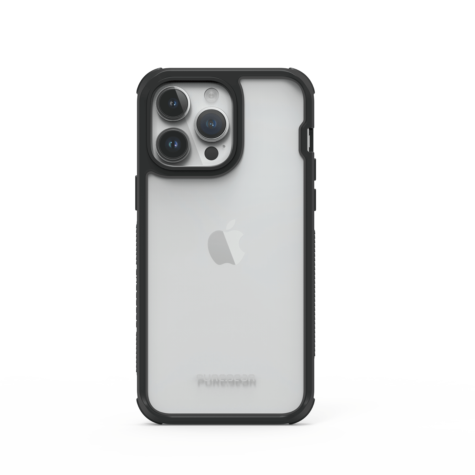 iPhone 15 坦克透明防摔手機殼 / 時尚黑  (Clear)