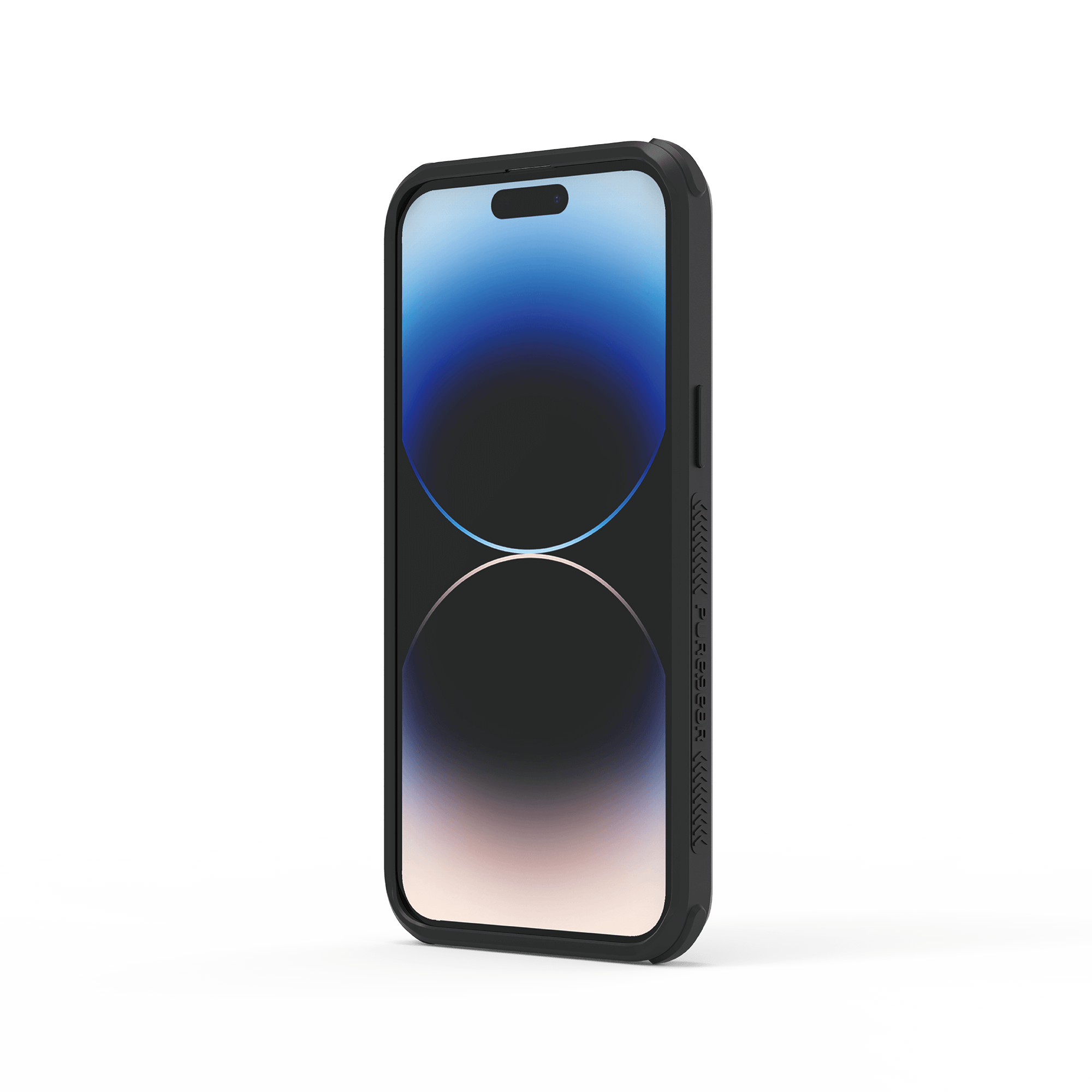 iPhone 15 坦克透明防摔手機殼 / 時尚黑  (Clear)