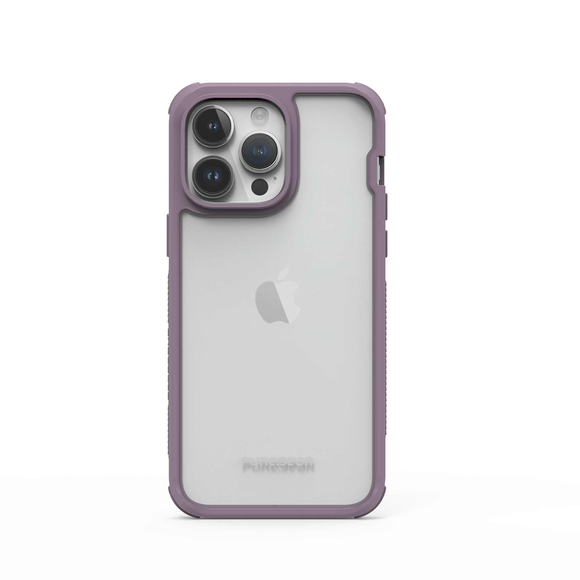 iPhone 15 坦克透明防摔手機殼 / 奢華紫  (Clear)