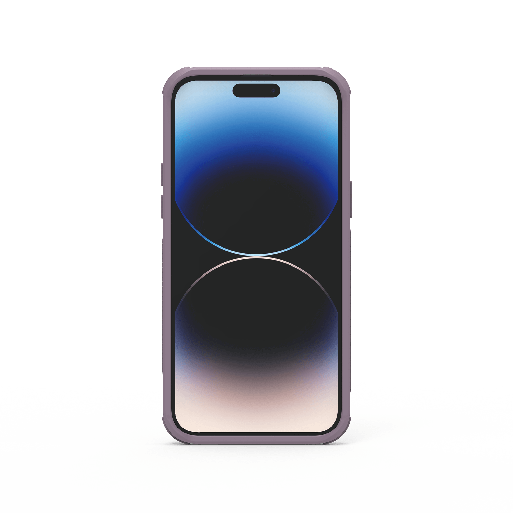 iPhone 15 坦克透明防摔手機殼 / 奢華紫  (Clear)