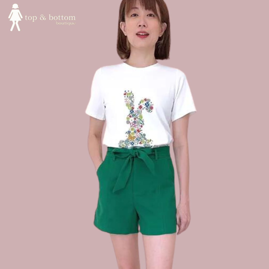 TIE RIBBON HW SHORTS