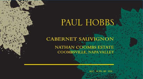 Paul Hobbs Nathan Coombs Estate Cabernet Sauvignon 2016 (RP97)