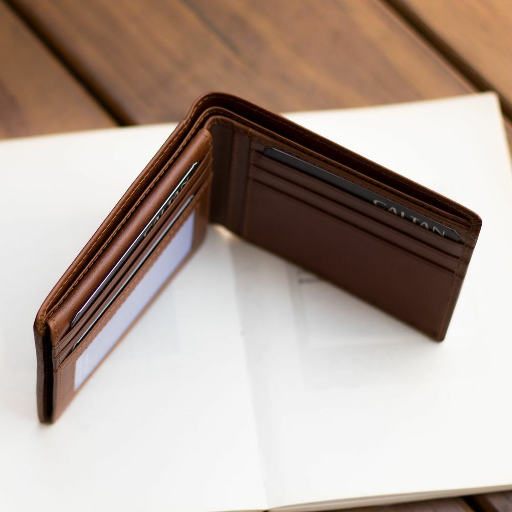 『新品上市』老爺有喜 時尚男仕風格真皮短夾 (074135cd)