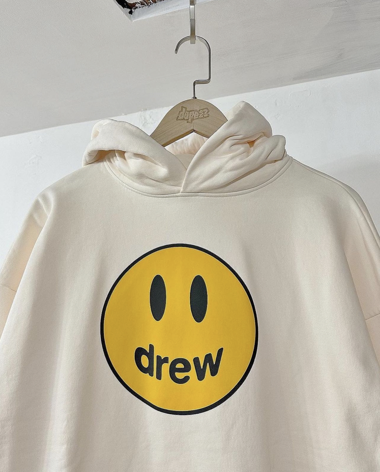 Drew House Mascot Hoodie Cream 奶白色