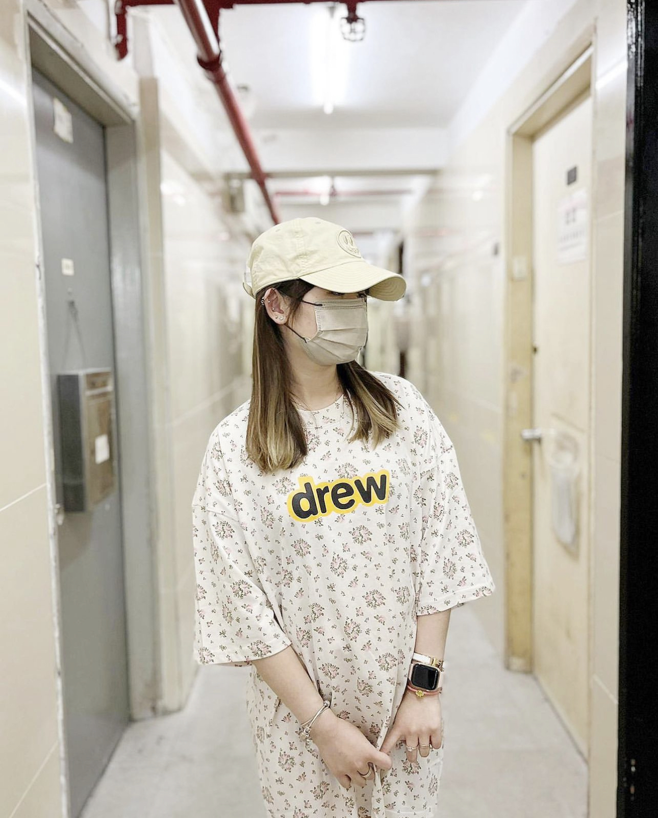 Drew House Secret SS T-shirt Ditsy floral